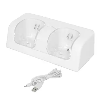 Charging Station Dual Charger Dock for Wii Remote Controller Gaming Handle Controller with LED Indicator USB Charging Cord B85B
Charging Station Dual Charger Dock for Wii Remote Controller Gaming Handle Controller with LED Indicator USB Charging Cord B85B
