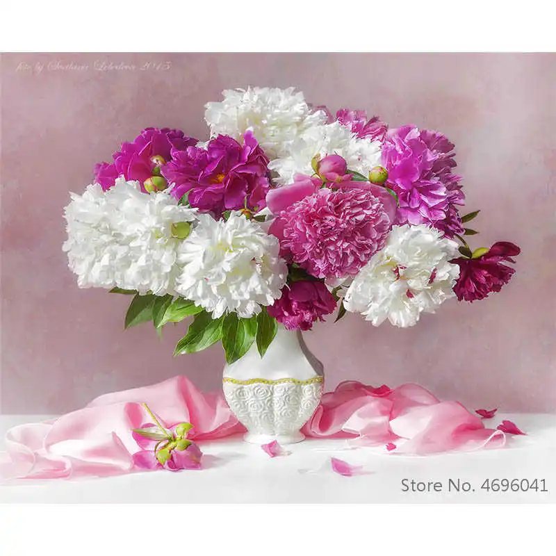 Painting By Numbers Frameworks Coloring By Numbers Home Decor Pictures Flowers Vase Decorations RSB8143
Painting By Numbers Frameworks Coloring By Numbers Home Decor Pictures Flowers Vase Decorations RSB8143