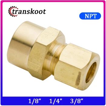 2pcs Brass Pipe Hose Compression Fitting with NPT Female Connector 1/8" 3/16" 1/4" 5/16" 3/8" 1/2" 5/8"
2pcs Brass Pipe Hose Compression Fitting with NPT Female Connector 1/8" 3/16" 1/4" 5/16" 3/8" 1/2" 5/8"