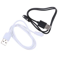 Universal Magnetic 2 Pin 4mm spacing Wristbands Charge Cable For Smart Watch Universal Magnetic 2 Pin 4mm spacing Wristbands Charge Cable For Smart Watch