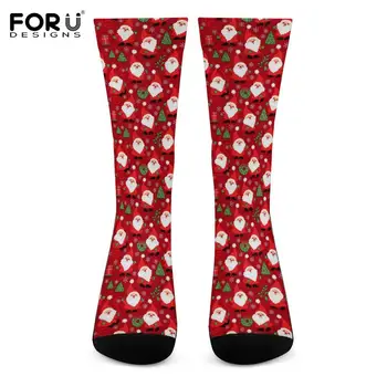 FORUDESIGNS Red Holiday Style Stocking Women Men Winter Home Sleep Hose Christmas Patterns Unisex Warm Long Cute Cotton Stocking
FORUDESIGNS Red Holiday Style Stocking Women Men Winter Home Sleep Hose Christmas Patterns Unisex Warm Long Cute Cotton Stocking
