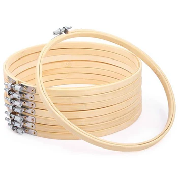 20Pcs / Set 20cm Wooden Embroidery Frame Frame Set Bamboo Stitch Garland for DIY Cross Stitch Needle Craft Tool
20Pcs / Set 20cm Wooden Embroidery Frame Frame Set Bamboo Stitch Garland for DIY Cross Stitch Needle Craft Tool
