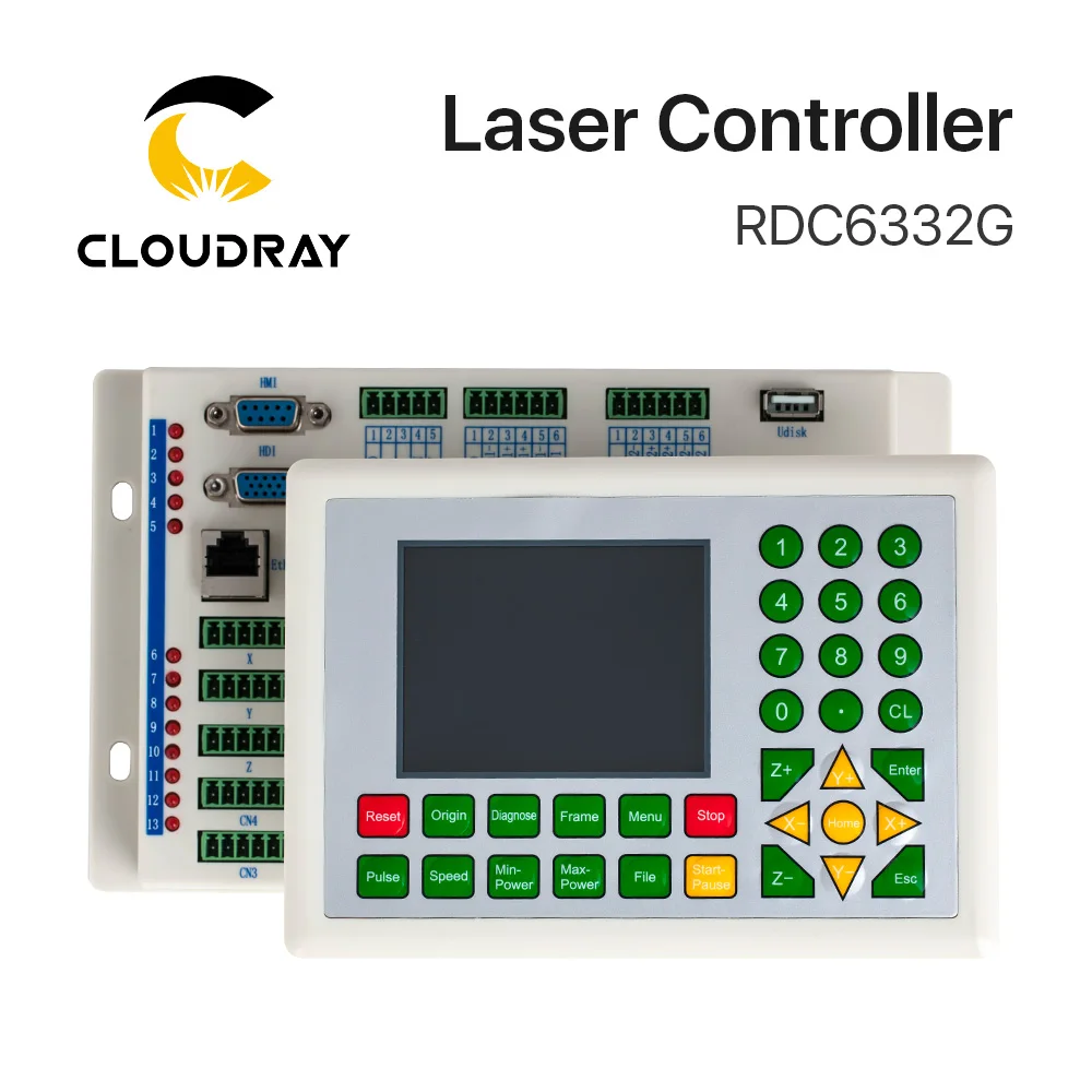 Cloudray Ruida RD RDC6332G 6332M Co2 Laser DSP Controller for Laser Engraving and Cutting Machine RDC DSP 6332G 6332M
Cloudray Ruida RD RDC6332G 6332M Co2 Laser DSP Controller for Laser Engraving and Cutting Machine RDC DSP 6332G 6332M
