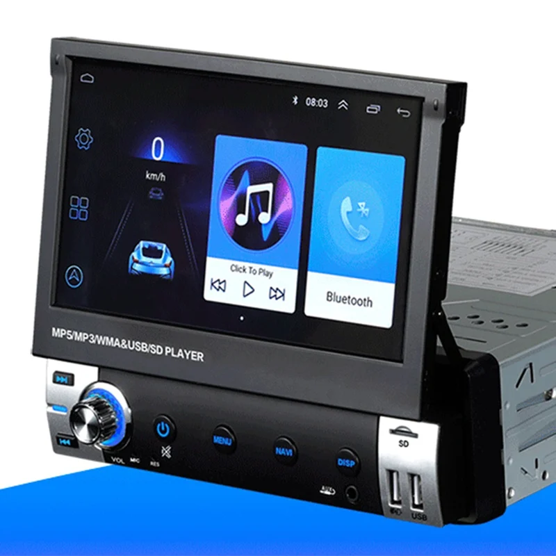 Car Electronics DVDCD Support MP3/WMA/WAV Car Radio MP3 Autoradio Aux Input Receiver Bluetooth Stereo Audio Player Multimedia
Car Electronics DVDCD Support MP3/WMA/WAV Car Radio MP3 Autoradio Aux Input Receiver Bluetooth Stereo Audio Player Multimedia