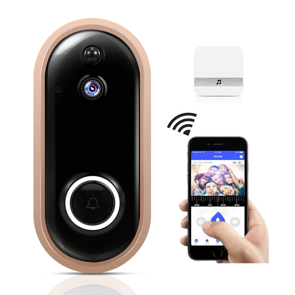 Electronic Door Bell Viewer Video Phone WIFI Doorbell Camera IR Alarm Door Peephole Camera Recording Digital Door Camera
Electronic Door Bell Viewer Video Phone WIFI Doorbell Camera IR Alarm Door Peephole Camera Recording Digital Door Camera