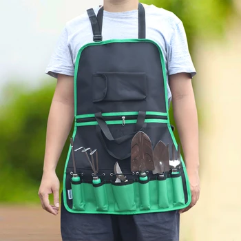 New Finether 2-in-1 8-Pocket Tool Bag Dual-Fold Tool Organizer Bag Extra Large Zippered Pocket Waist Tie for Gardening Crafting 
New Finether 2-in-1 8-Pocket Tool Bag Dual-Fold Tool Organizer Bag Extra Large Zippered Pocket Waist Tie for Gardening Crafting