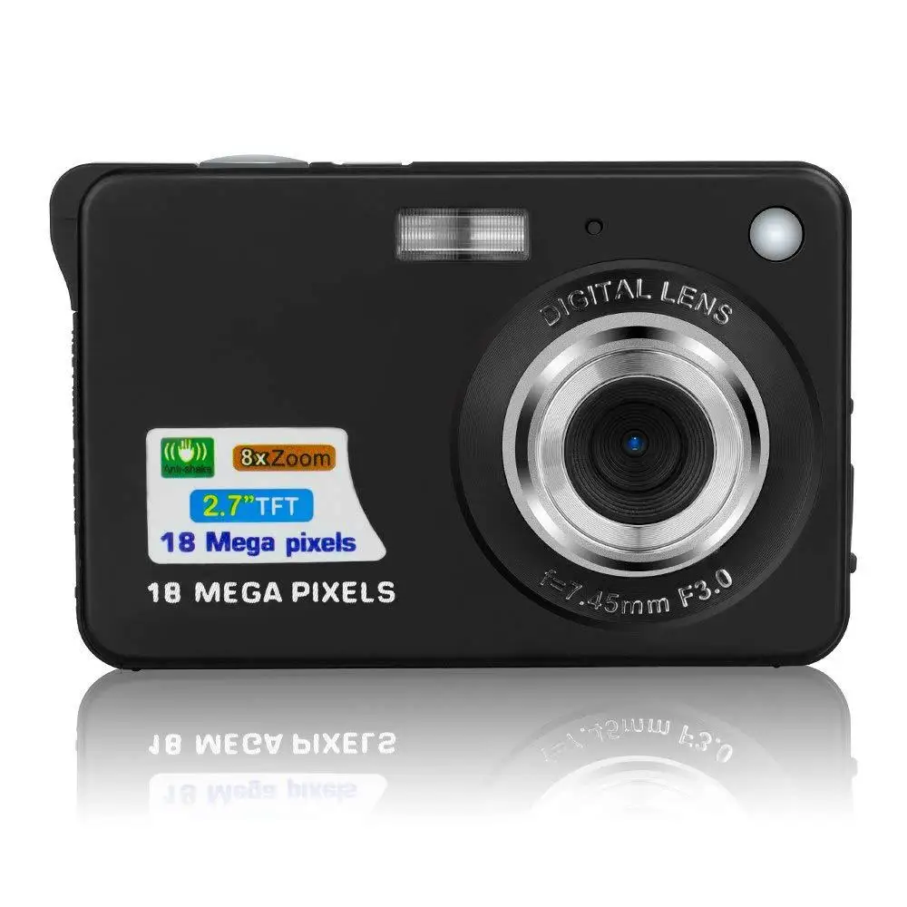 

Digital Camera HD TFT LCD Display video camera 18MP 720P 8x Zoom Anti-Shake Camcorder CMOS 2.7 Inch Micro Camera Video Drop Ship
