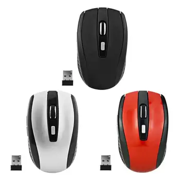 Portable Wireless Mouse 6 Buttons 2.4GHz USB 1600DPI Optical Mice for Laptop Desktop Notebook PC Computer Accessories
Portable Wireless Mouse 6 Buttons 2.4GHz USB 1600DPI Optical Mice for Laptop Desktop Notebook PC Computer Accessories