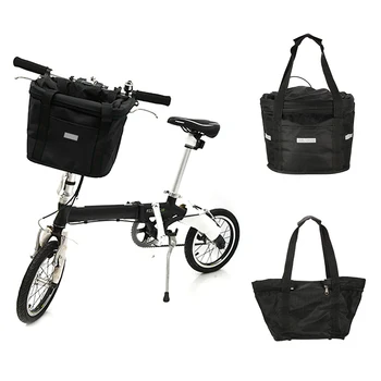 Waterproof Foldable Bike Front Basket Detachable Bicycle Cycling Handle Bar Snacks Bag Bike Frame Tube Cycling Bag Black
Waterproof Foldable Bike Front Basket Detachable Bicycle Cycling Handle Bar Snacks Bag Bike Frame Tube Cycling Bag Black