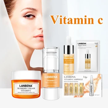 LANBENA Skin Care Face Mask Vitamina C Whitening Cream Face Makeup Primer Face Serum Face Cream Facial Masks Vitamin C Serum
LANBENA Skin Care Face Mask Vitamina C Whitening Cream Face Makeup Primer Face Serum Face Cream Facial Masks Vitamin C Serum