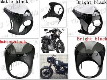 Motorcycle Windshield 7" Headlight Fairing Screen Retro Cafe Racer Style Drag Racing Custom Chopper
Motorcycle Windshield 7" Headlight Fairing Screen Retro Cafe Racer Style Drag Racing Custom Chopper