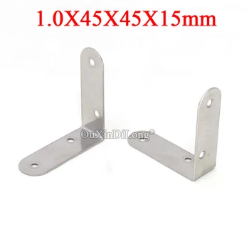 100PCS Stainless Steel Right Angle Corner Braces L Shape Furniture Connecting Fitting Board Shelf Support Brackets,outer chamfer
100PCS Stainless Steel Right Angle Corner Braces L Shape Furniture Connecting Fitting Board Shelf Support Brackets,outer chamfer