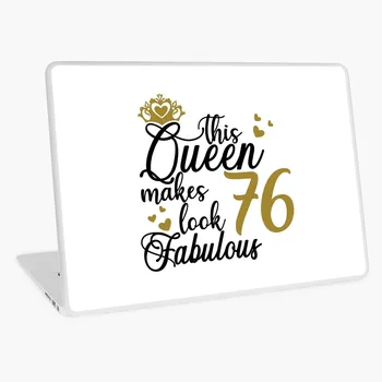 This queen makes 76 look fabulous universal laptop sticker laptop skin for MacBook HP Acer Dell ASUS Lenovo
This queen makes 76 look fabulous universal laptop sticker laptop skin for MacBook HP Acer Dell ASUS Lenovo