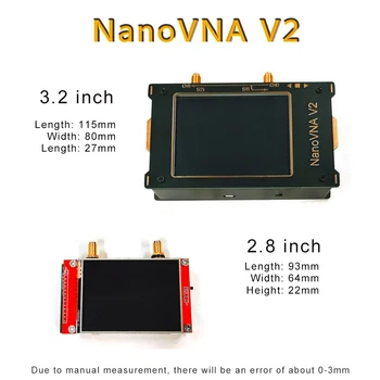 3G Vector Network Analyzer S-A-A-2 NanoVNA V2 Antenna Analyzer Shortwave HF VHF UHF with Housing Antenna Analyzer Black Gold
3G Vector Network Analyzer S-A-A-2 NanoVNA V2 Antenna Analyzer Shortwave HF VHF UHF with Housing Antenna Analyzer Black Gold