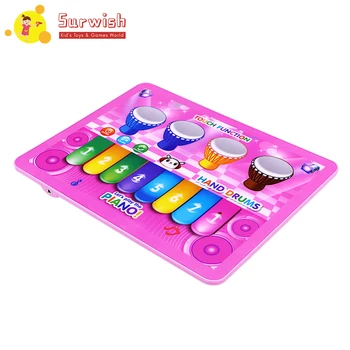Music Tablet Touch Screen Piano Drum Early Educational Learning Toy For Children - Pink/Blue
Music Tablet Touch Screen Piano Drum Early Educational Learning Toy For Children - Pink/Blue