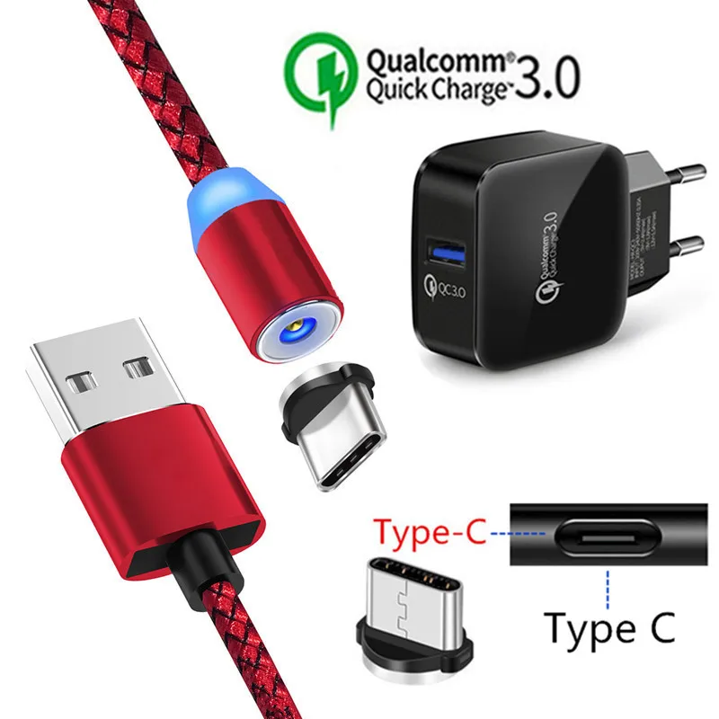 Type C Magnet Charge Cable For Samsung S8 S9 A30 A50 Google Pixel 3a 3 XL Oppo Reno Find X Magnetic USB Wire QC 3.0 Fast Charger
Type C Magnet Charge Cable For Samsung S8 S9 A30 A50 Google Pixel 3a 3 XL Oppo Reno Find X Magnetic USB Wire QC 3.0 Fast Charger