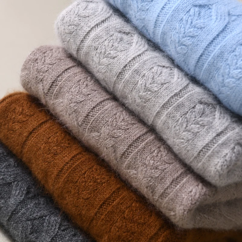 2020 Autumn Winter New Children's Half High Neck Twisted Pure Cashmere Sweater for Boys and Girls Twisted Pullover Thick Sweater
2020 Autumn Winter New Children's Half High Neck Twisted Pure Cashmere Sweater for Boys and Girls Twisted Pullover Thick Sweater