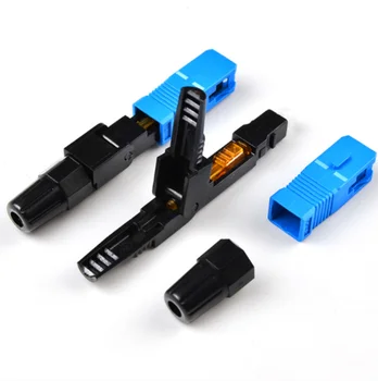 100pcs SC Optic Fiber Quick Cold UPC Fast Connector Embedded Fiber Optic Connector Quick Connector Cold FTTH SC Single Mode
100pcs SC Optic Fiber Quick Cold UPC Fast Connector Embedded Fiber Optic Connector Quick Connector Cold FTTH SC Single Mode