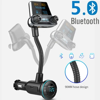 QC3.0 Dual USB Charger Bluetooth 5.0 FM Transmitter One Key Power On/Off EQ Mode Car MP3 Music Player Handsfree Folder Player
QC3.0 Dual USB Charger Bluetooth 5.0 FM Transmitter One Key Power On/Off EQ Mode Car MP3 Music Player Handsfree Folder Player