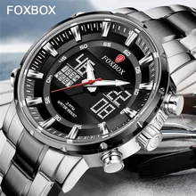 Relogio Masculino FOXBOX Top Brand Men Watches Fashion Luxury Quartz Watch Mens Military Chronograph Sports Wristwatch Clock New 
Relogio Masculino FOXBOX Top Brand Men Watches Fashion Luxury Quartz Watch Mens Military Chronograph Sports Wristwatch Clock New