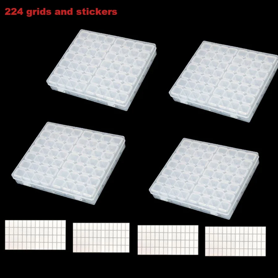 28/56/224 Slots Plastic Storage Box Diamond Painting Kits Nail Art Rhinestone Toole Beads Storage Box Case Organizer Holder Sale
28/56/224 Slots Plastic Storage Box Diamond Painting Kits Nail Art Rhinestone Toole Beads Storage Box Case Organizer Holder Sale