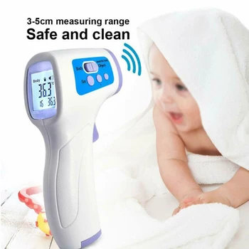 NON-CONTACT Body Or Adult Forehead IR Infrared Sensor Digital Thermometer Non-contact Forehead Body Thermometer
NON-CONTACT Body Or Adult Forehead IR Infrared Sensor Digital Thermometer Non-contact Forehead Body Thermometer
