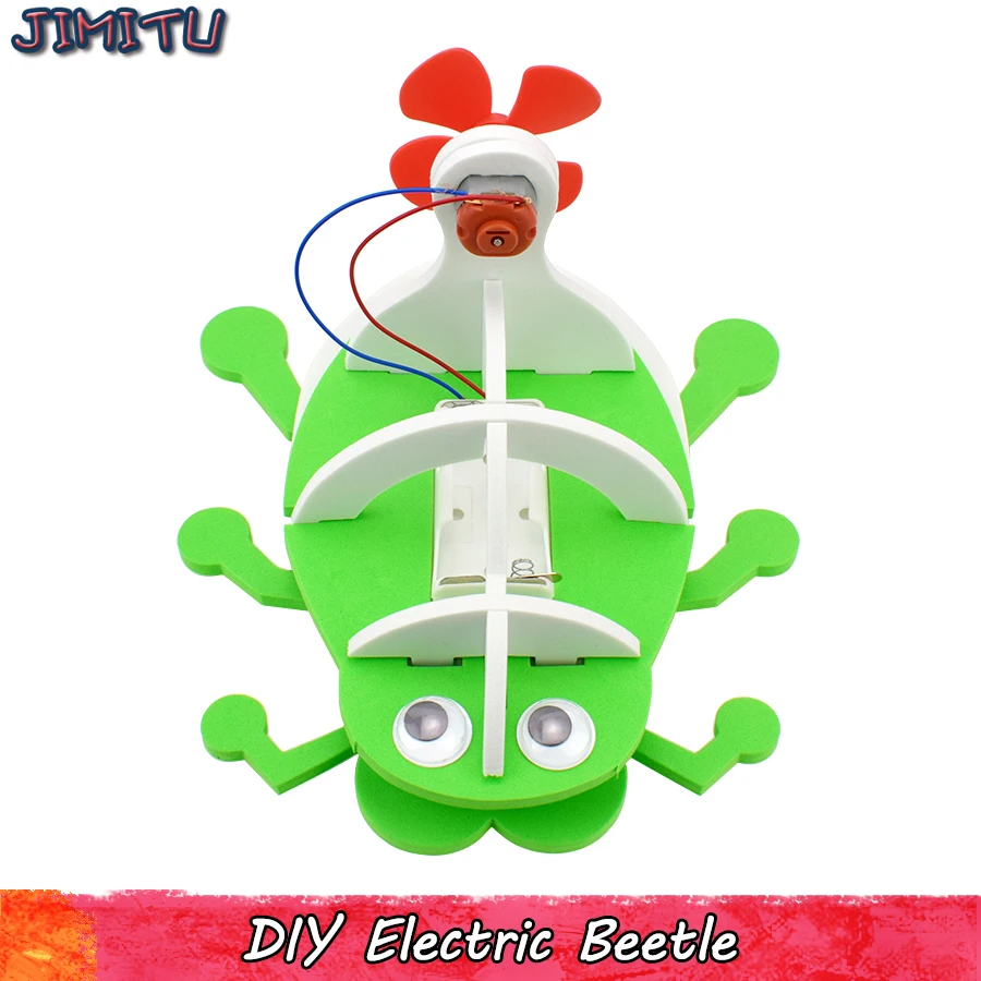 DIY Electronic Beetle Model Kits Handmade Creative Educational Toys for Kids Explore Physics Science Experiment Kit Boys Gifts
DIY Electronic Beetle Model Kits Handmade Creative Educational Toys for Kids Explore Physics Science Experiment Kit Boys Gifts
