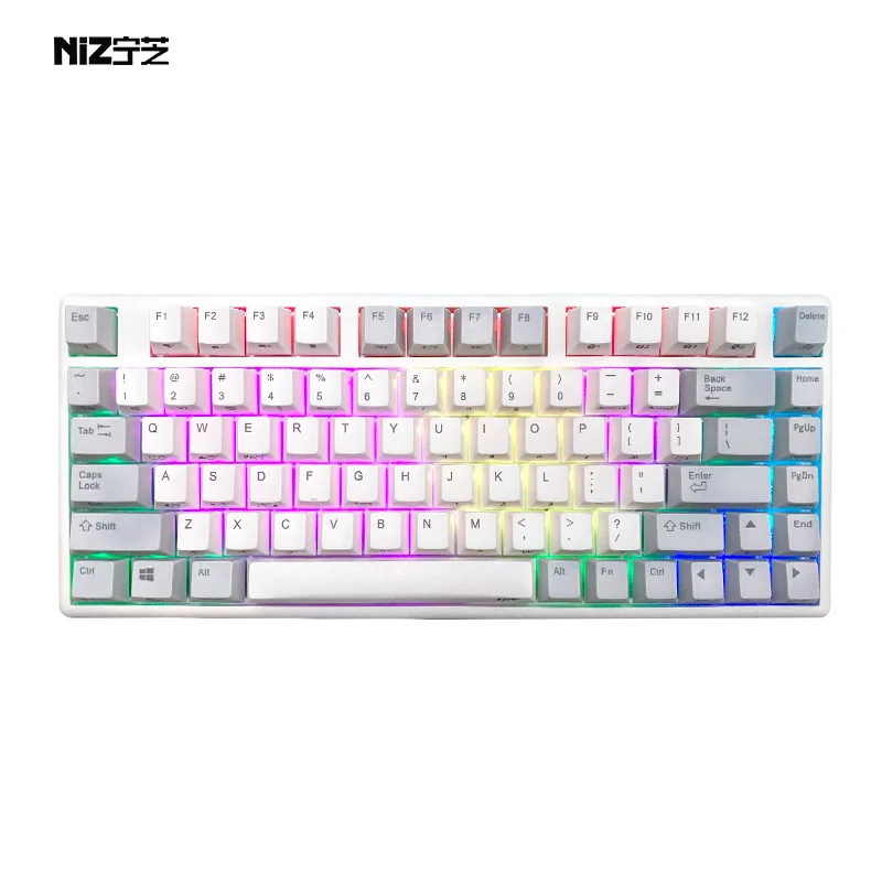 NIZ keyboard micro82 USB/ Bluetooth capacitance wireless dual-mode full key programmable
NIZ keyboard micro82 USB/ Bluetooth capacitance wireless dual-mode full key programmable