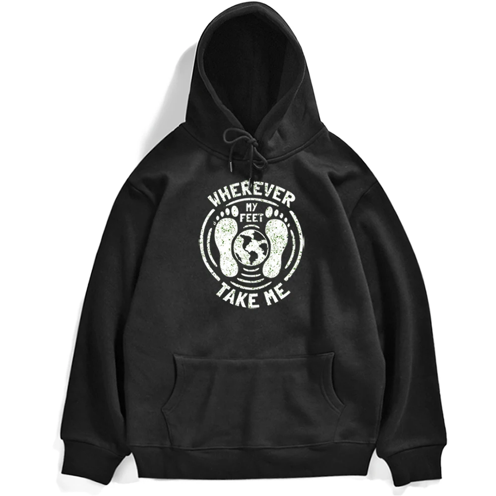 Footprint Pattern Printing Wherever I Go Printing Autumn Man Hoodies Fleece Vintage Men Sweatshirt Fashion Retro Mens Pullover
Footprint Pattern Printing Wherever I Go Printing Autumn Man Hoodies Fleece Vintage Men Sweatshirt Fashion Retro Mens Pullover