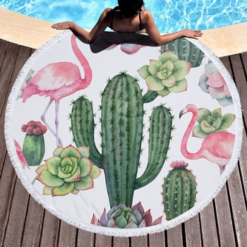 Summer Round Beach Towel Flamingo Tropical Plant with Drawstring Backpack Bag Bath Shower Towels Bikini Cover Up Toalla Playa
Summer Round Beach Towel Flamingo Tropical Plant with Drawstring Backpack Bag Bath Shower Towels Bikini Cover Up Toalla Playa
