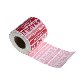 500Pcs/Roll Warning Sticker Fragile Shipping Mailing Handle With Care Stickers 51 mmx 76mm 
500Pcs/Roll Warning Sticker Fragile Shipping Mailing Handle With Care Stickers 51 mmx 76mm