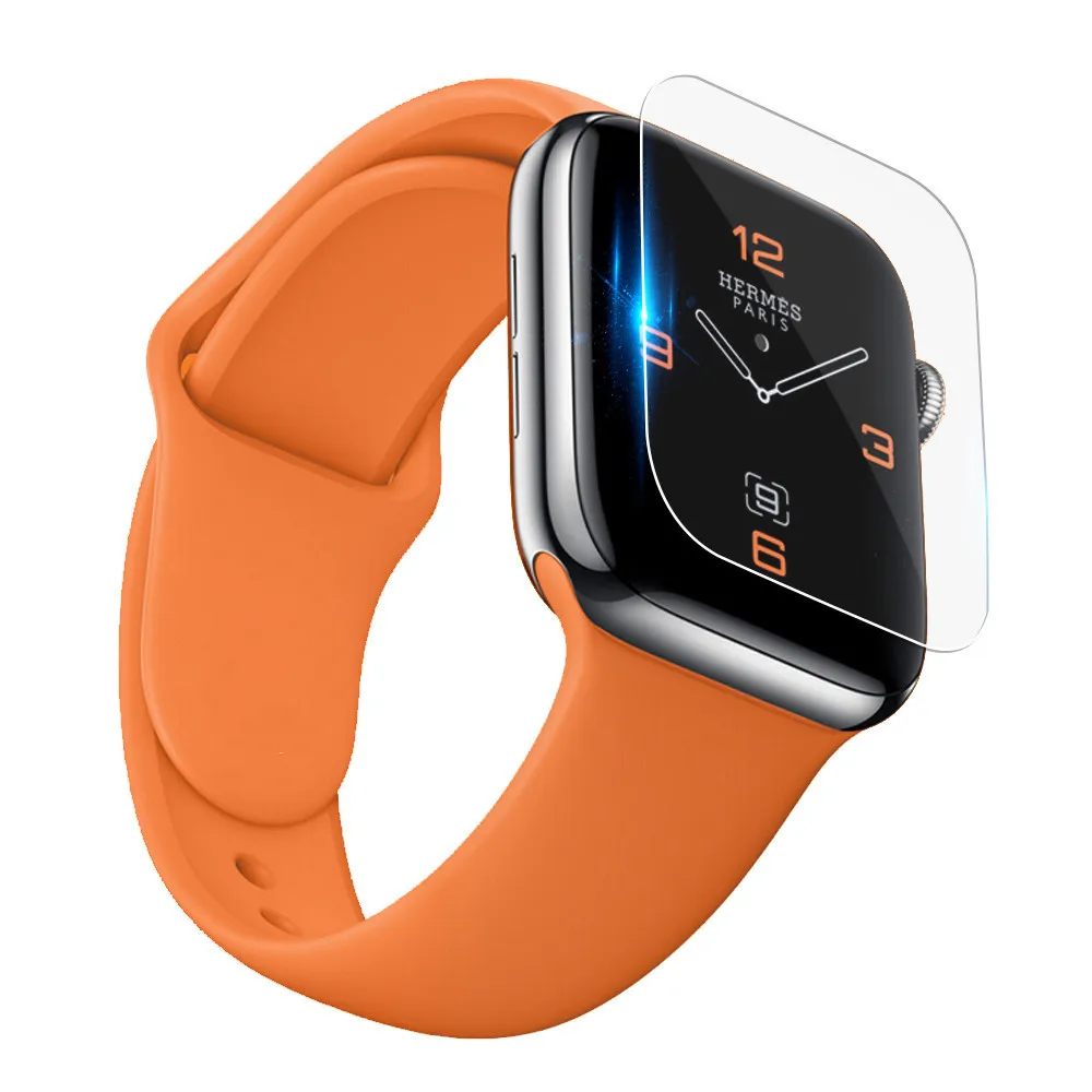 Ouhaobin Защитная пленка для Apple Watch Series 4 (40 мм) HD полное покрытие TPU браслетов