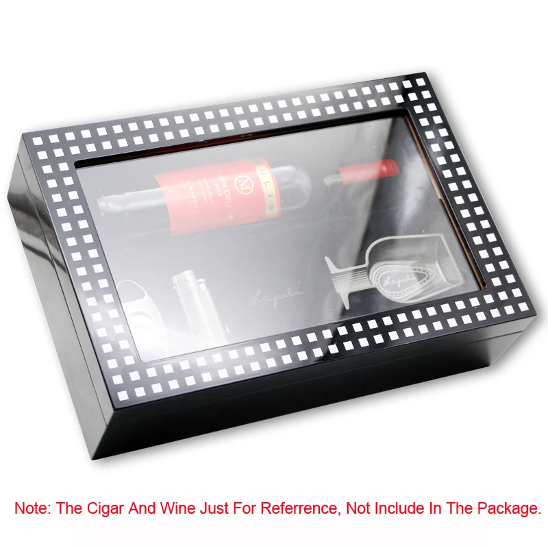 Business Cedar Wood Travel Cigar Humidor W/Humidifier Hygrometer Cigar Case Cigars Humidor Box Can Put Wine For COHIBA
Business Cedar Wood Travel Cigar Humidor W/Humidifier Hygrometer Cigar Case Cigars Humidor Box Can Put Wine For COHIBA