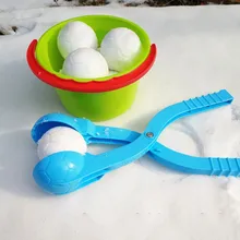 

Funny Snowball Maker Cute Snowman Dinosaur Duck Shape Tongs Winter Outdoor Snow Sand Clip Mold for kid Snowball Fight Sports Toy