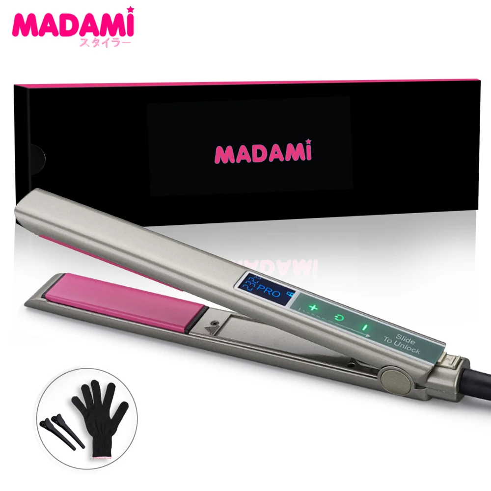 2 In 1 Hair Flat lron Smart Touch LCD Screen Professional Hair Straightener Curler Ceramic Fast Heating Salon Hair Styling Tools
2 In 1 Hair Flat lron Smart Touch LCD Screen Professional Hair Straightener Curler Ceramic Fast Heating Salon Hair Styling Tools