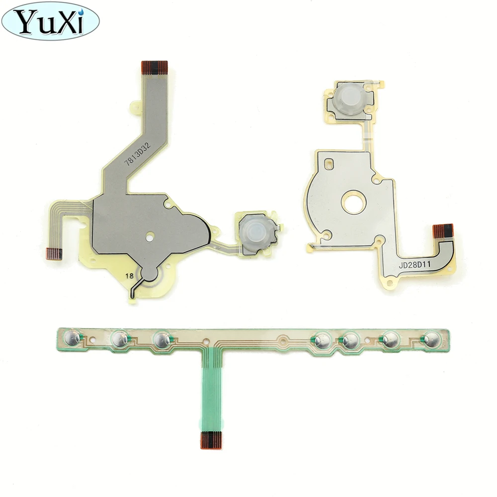 YuXi Left Right Buttons Button Flex Ribbon Cable Assembly Flex Cables Replacement Repair Parts Component for PSP 2000
YuXi Left Right Buttons Button Flex Ribbon Cable Assembly Flex Cables Replacement Repair Parts Component for PSP 2000