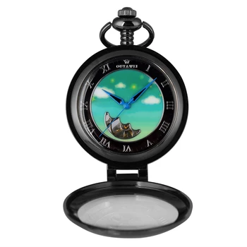 Gold/Silver/ Black Men Pocket Watches Transparent Mechanical Pocket Watch Retro Hand Winding Women Pendant Clock Dropshipping
Gold/Silver/ Black Men Pocket Watches Transparent Mechanical Pocket Watch Retro Hand Winding Women Pendant Clock Dropshipping