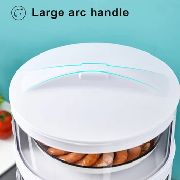 Transparent Stackable Food Insulation Cover Dustproof for Home Kitchen Refrigerator XH8Z
Transparent Stackable Food Insulation Cover Dustproof for Home Kitchen Refrigerator XH8Z