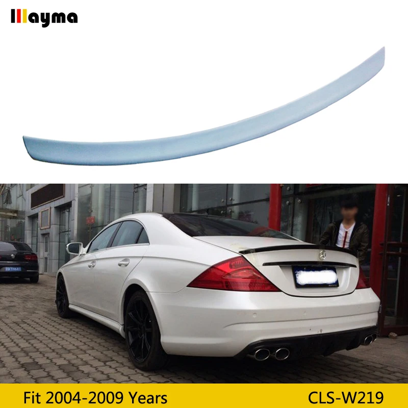Для задней губы багажника AMG для Benz CLS class sedan cls300 cls350 cls500 2004 2009 W219 ПУ Гэри праймер