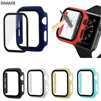 3D 9H Tempered Glass Screen Protector Cover For Apple Watch 44mm 42mm 40mm 38mm Case Shell For iWatch Series 2 3 4 5 Screen Film
3D 9H Tempered Glass Screen Protector Cover For Apple Watch 44mm 42mm 40mm 38mm Case Shell For iWatch Series 2 3 4 5 Screen Film
