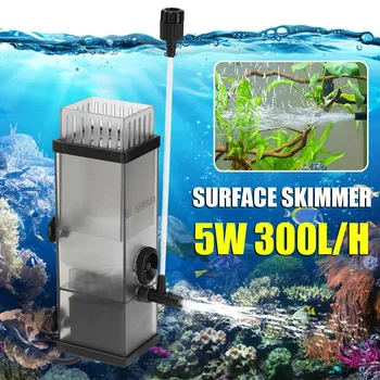 5W Fish Tank Aquarium Surface Skimmer Filter Freshwater Marine 300L/H Remover Protein Water Pump For Fish Tank Water Filter Pump
5W Fish Tank Aquarium Surface Skimmer Filter Freshwater Marine 300L/H Remover Protein Water Pump For Fish Tank Water Filter Pump