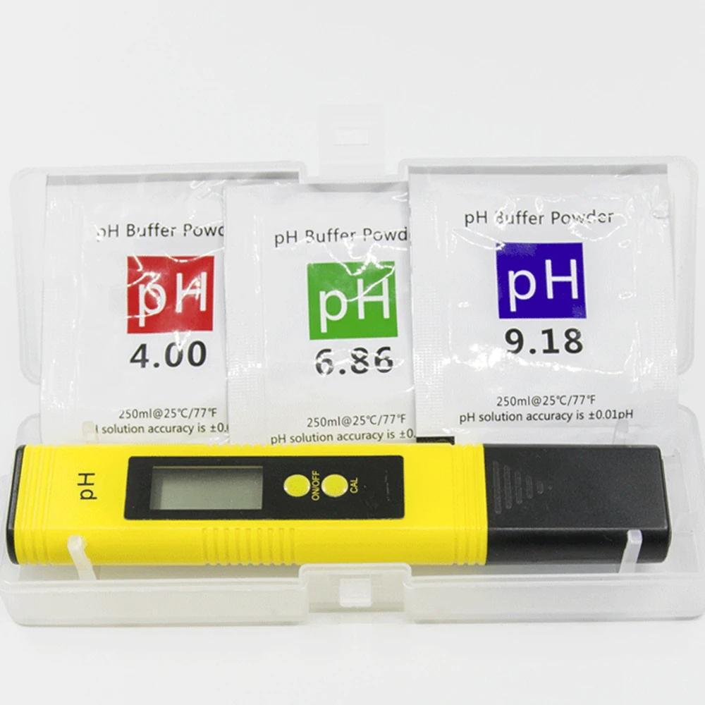 Digital LCD PH Meter Pen Of Tester Accuracy 0.1 Aquarium Pool Water Wine Automatic Calibration Water Quality Purity Test Tools
Digital LCD PH Meter Pen Of Tester Accuracy 0.1 Aquarium Pool Water Wine Automatic Calibration Water Quality Purity Test Tools