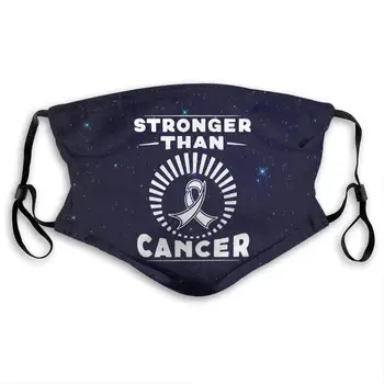 Lung Cancer Awareness Mouth Cover Mask with PM2.5 Filters 5 Layers of Protection for Unisex Black
Lung Cancer Awareness Mouth Cover Mask with PM2.5 Filters 5 Layers of Protection for Unisex Black