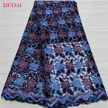 2020 Sequin Lace Fabric Mesh Black Blue Color African Embroidery Sequence French Party Latest High Quality Tulle Hot Sale
2020 Sequin Lace Fabric Mesh Black Blue Color African Embroidery Sequence French Party Latest High Quality Tulle Hot Sale