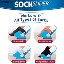 Yjj Sock Aid Easy On and Off Stocking Slider Pulling Assist Device Sock Helper Tool Puller for Elderly Senior Pregnant Diabetics
Yjj Sock Aid Easy On and Off Stocking Slider Pulling Assist Device Sock Helper Tool Puller for Elderly Senior Pregnant Diabetics