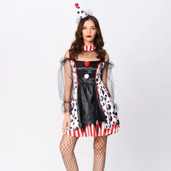 Dancing Stage Costumes Halloween Adult Costume Demon Costume Circus Clown Costume Witch Costume Play Costume Sportswear
Dancing Stage Costumes Halloween Adult Costume Demon Costume Circus Clown Costume Witch Costume Play Costume Sportswear