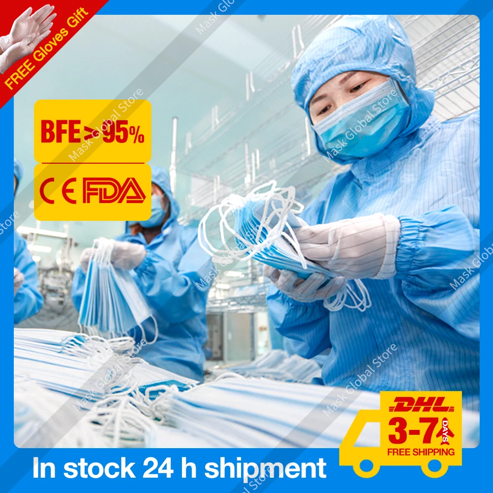 Masks for Germ Protection Disposable Mask Face 50pcs-200 Anti-Pollution Face Mask 3 Layer Protective Face Mask Mouth Mask Virus
Masks for Germ Protection Disposable Mask Face 50pcs-200 Anti-Pollution Face Mask 3 Layer Protective Face Mask Mouth Mask Virus