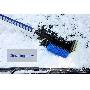 Multifunctional Snow Brush Aluminum Alloy Ice Shovel Telescopic Defrost Tool For Car Windshield Snow Remove Frost Broom Cleaner
Multifunctional Snow Brush Aluminum Alloy Ice Shovel Telescopic Defrost Tool For Car Windshield Snow Remove Frost Broom Cleaner