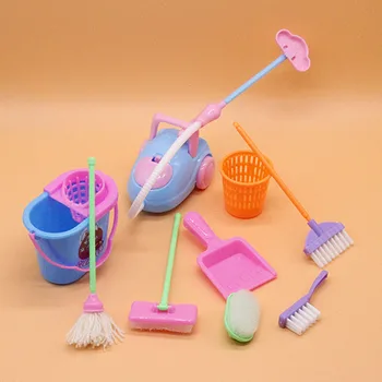 9pc/set Girl Pretend Play Furniture Mini Housekeeping Brush Toy Children Kitchen Home Cleaning Tool Floor Broom Toys for Toddler
9pc/set Girl Pretend Play Furniture Mini Housekeeping Brush Toy Children Kitchen Home Cleaning Tool Floor Broom Toys for Toddler
