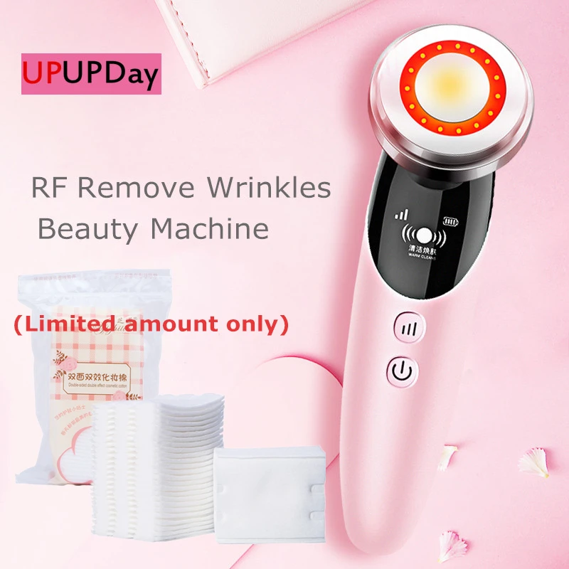 EMS RF Face Cleaner Facial Skin Care Input Instrument Dirt Output IPL Photorejuvenation Machine Wrinkle Acne Remover Red Light
EMS RF Face Cleaner Facial Skin Care Input Instrument Dirt Output IPL Photorejuvenation Machine Wrinkle Acne Remover Red Light